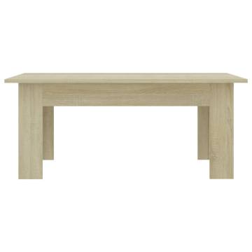 Sonoma Oak Coffee Table - Stylish & Durable | Hipomarket