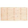 Elegant Solid Wood Pine Wall Headboard - 126x3x63 cm