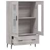 Stylish Highboard Grey Sonoma - Modern Storage Solution