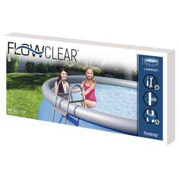 Bestway 2-Step Pool Ladder Flowclear 84 cm - Safe & Sturdy