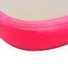 Inflatable Gymnastics Mat with Pump | 500x100x10 cm - Pink