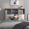 Headboard Cabinet Grey Sonoma - Stylish Bedroom Storage