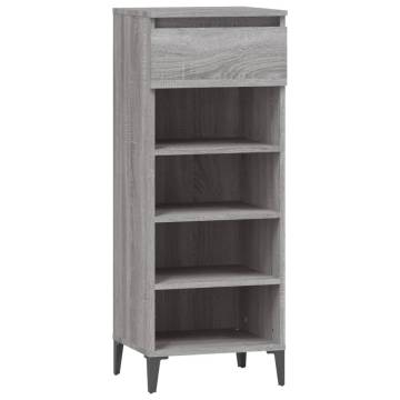 Shoe Rack Grey Sonoma - 40x36x105 cm | Hipomarket