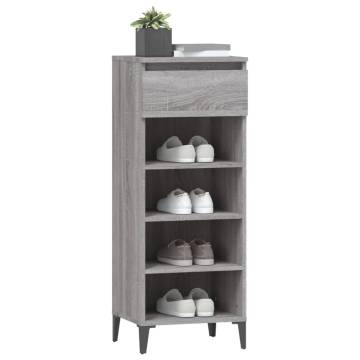 Shoe Rack Grey Sonoma - 40x36x105 cm | Hipomarket