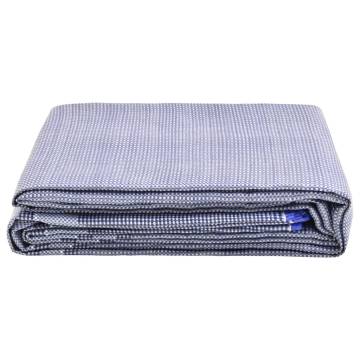 Tent Carpet 400x250 cm Blue - Durable Awning Mat for Camping