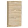 Shoe Cabinet Oak 59x17x108 cm - Stylish & Durable Storage