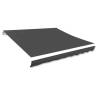 Awning Top Sunshade Canvas Anthracite 400x300 cm | HipoMarket