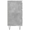 Concrete Grey Bedside Cabinets - 2 Pack, Stylish & Durable