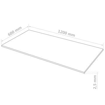 5 pcs MDF Sheets 120x60 cm - Versatile & High Quality