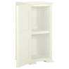 Plastic Cabinet 40x43x85.5 cm - Wood Design Vanilla Ice