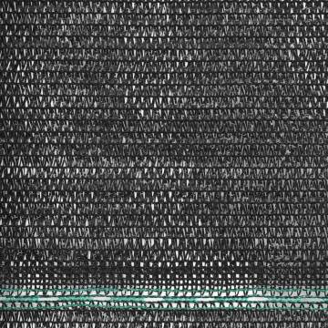 HDPE Tennis Screen 1.2x25m Black - Durable & UV Proof