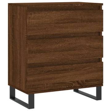 Stylish Brown Oak Sideboard - 60x35x70 cm | HipoMarket