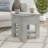 Coffee Table Concrete Grey 40x40x42 cm Engineered Wood Colour concrete grey Size 40 x 40 x 42 cm Quantity in Package 1 