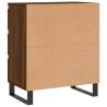 Stylish Brown Oak Sideboard - 60x35x70 cm | HipoMarket