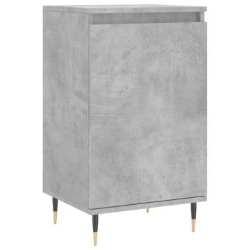 Stylish Concrete Grey Sideboard - 40x35x70 cm | HipoMarket