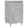 Stylish Concrete Grey Sideboard - 40x35x70 cm | HipoMarket