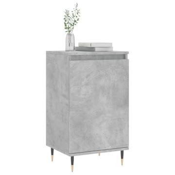 Stylish Concrete Grey Sideboard - 40x35x70 cm | HipoMarket