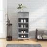 Concrete Grey Shoe Cabinet - 40x36x105 cm | HipoMarket UK