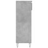 Concrete Grey Shoe Cabinet - 40x36x105 cm | HipoMarket UK