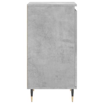 Stylish Concrete Grey Sideboard - 40x35x70 cm | HipoMarket