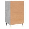 Stylish Concrete Grey Sideboard - 40x35x70 cm | HipoMarket