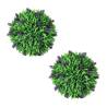 Set of 2 Artificial Boxwood Ball with Lavender 30 cm Size 30 cm Quantity in Package 2 