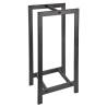 Esschert Design Wood Storage Rack & Carrier - Black