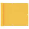 Balcony Screen Yellow 75x400 cm Oxford Fabric Colour yellow Size 75 x 400 cm Quantity in Package 1 