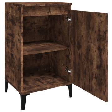 Stylish Smoked Oak Bedside Cabinets - 2 pcs | Hipomarket