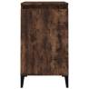 Stylish Smoked Oak Bedside Cabinets - 2 pcs | Hipomarket