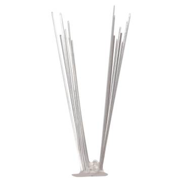 2-Row Stainless Steel Bird & Pigeon Spikes - Set of 20