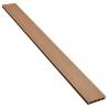 WPC Hollow Decking Boards 10 m² - Teak with Accessories