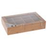 Excellent Houseware Bamboo Tea Box with 8 Compartments