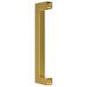 Gold Stainless Steel Cabinet Handles - 10 pcs, 128 mm Modern Design