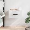 Wall-mounted Bedside Cabinet - White 35x35x20 cm | HipoMarket