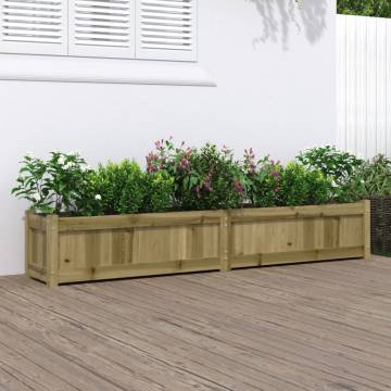 Garden Planter 180x31x31 cm | Impregnated Pine Wood