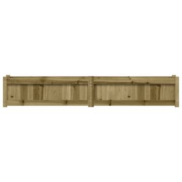 Garden Planter 180x31x31 cm | Impregnated Pine Wood