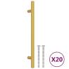 Gold Stainless Steel Cabinet Handles - 20 pcs | HipoMarket