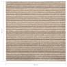 Striped Beige Carpet Floor Tiles - 20 pcs, 5 m² | Hipomarket