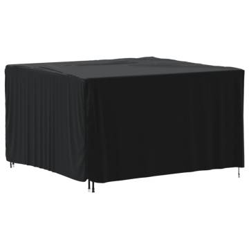 Durable Garden Furniture Cover - Black 125x125x74 cm