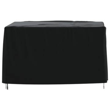 Durable Garden Furniture Cover - Black 125x125x74 cm