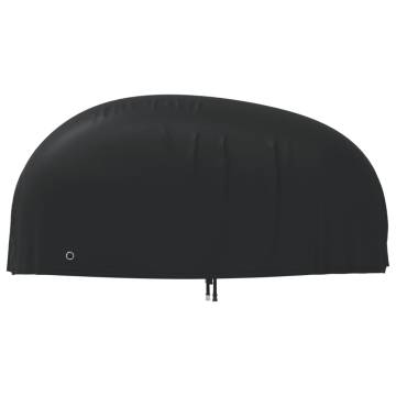 Motorcycle Cover Black 220x95x110 cm - Durable & Water Resistant