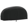 Motorcycle Cover Black 220x95x110 cm - Durable & Water Resistant