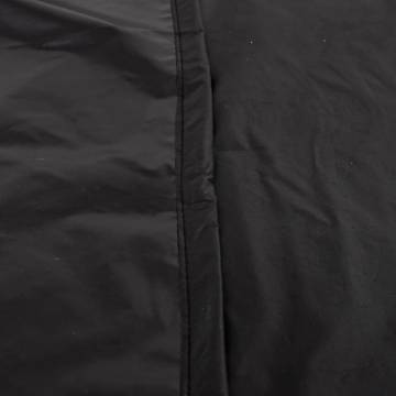 Motorcycle Cover Black 220x95x110 cm - Durable & Water Resistant