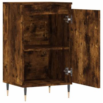 Trendy Smoked Oak Sideboard - 40x35x70 cm | HipoMarket UK