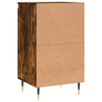 Trendy Smoked Oak Sideboard - 40x35x70 cm | HipoMarket UK