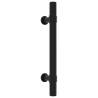 Elegant Black Stainless Steel Cabinet Handles - 10 pcs