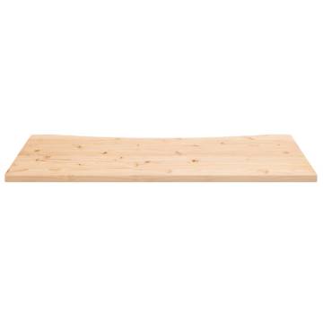 Solid Wood Pine Desk Top 100x50 cm | HipoMarket UK