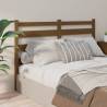 Bed Headboard Honey Brown 166x4x100 cm Solid Wood Pine Colour honey brown Size 166 x 100 cm Quantity in Package 1 