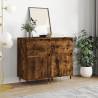 Sideboards 2 pcs Smoked Oak 40x35x70 cm Engineered Wood Colour smoked oak Quantity in Package 2 